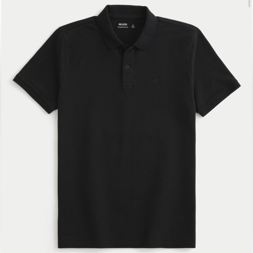 Hollister Classic Black Polo Shirt